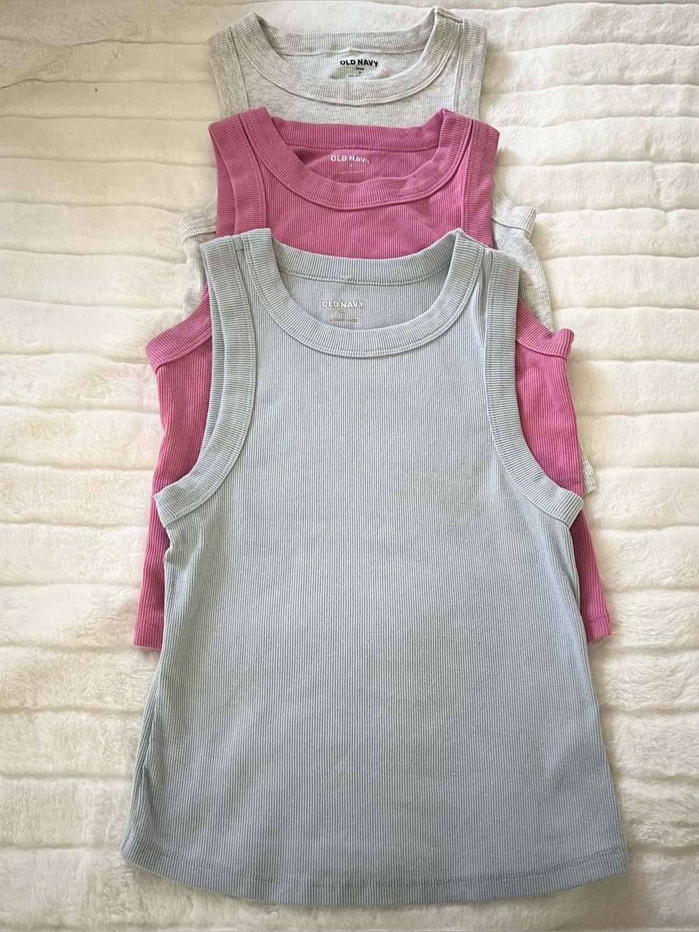 Old Navy Rib Tank Top Bundle Small